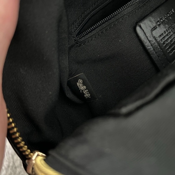 COACH Mini Charlie Backpack in Pebble Leather - Picture 9 of 12
